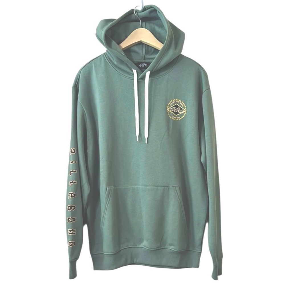 Billabong Range Pullover Hoodie Sweatshirt Size Medium